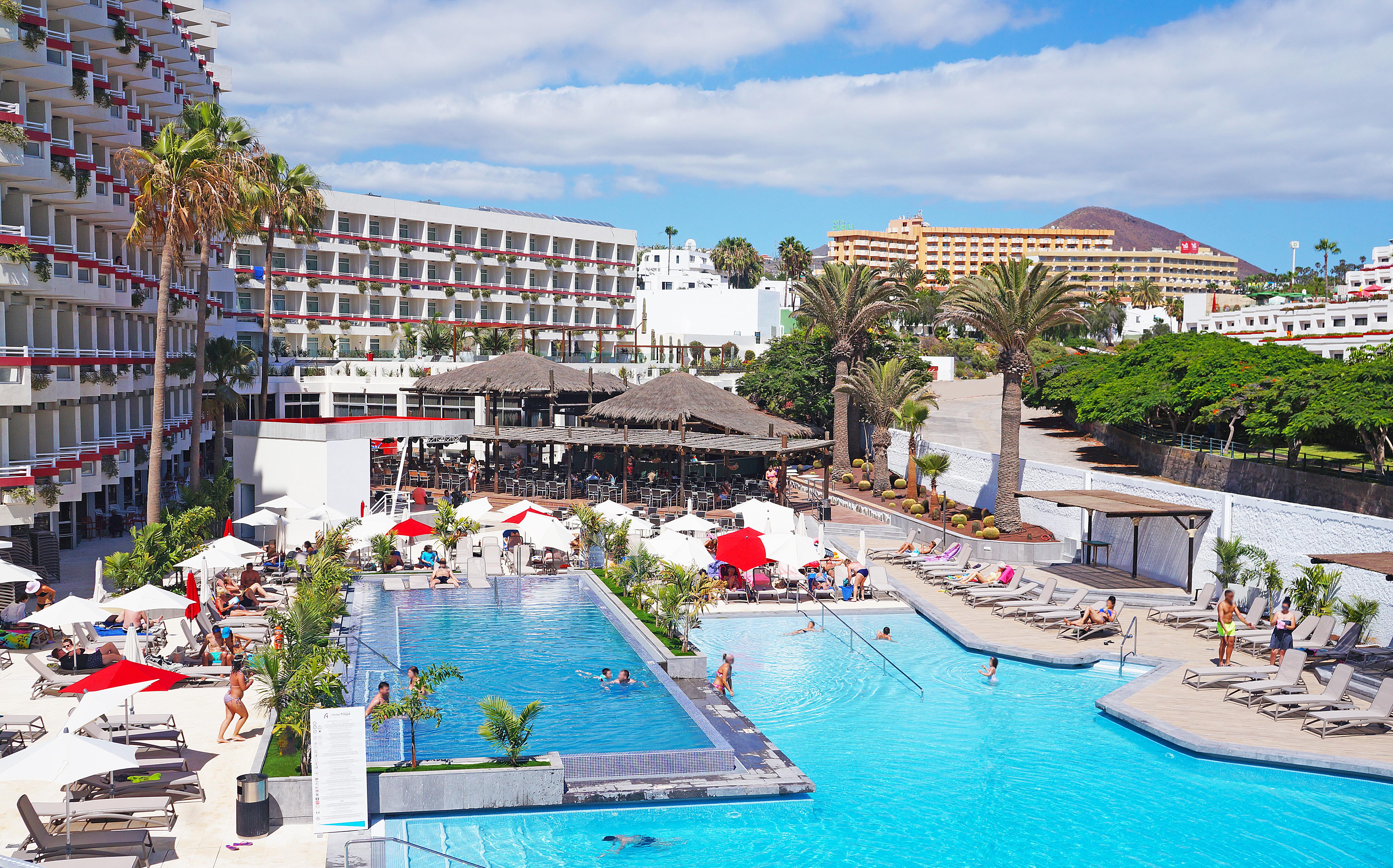 Hotel Alexandre Troya Playa de las Americas  Esterno foto