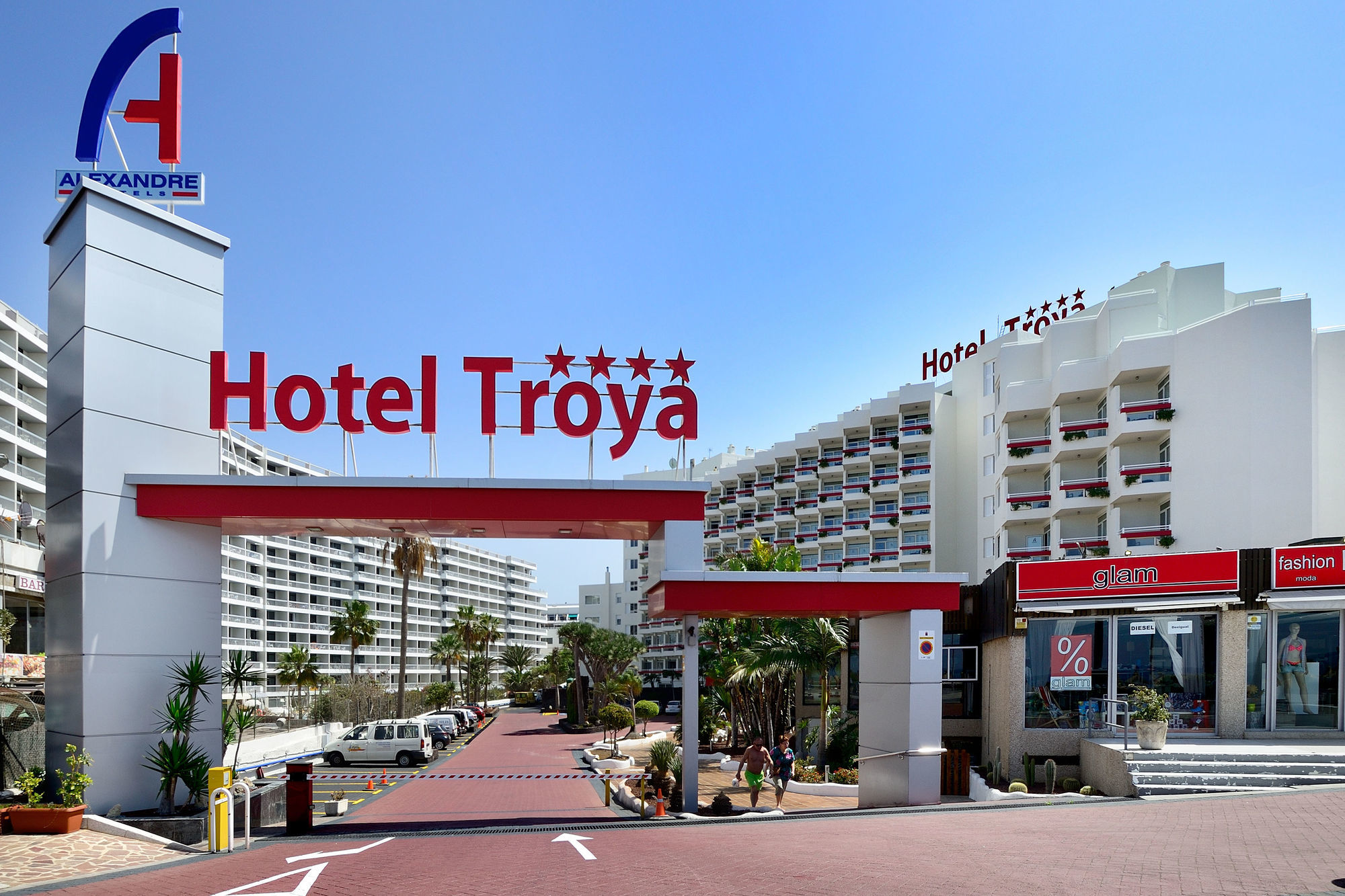 Hotel Alexandre Troya Playa de las Americas  Esterno foto